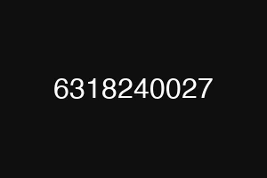 6318240027