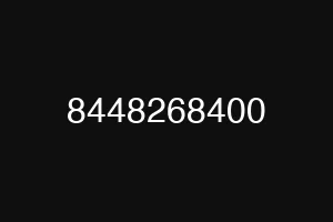 8448268400