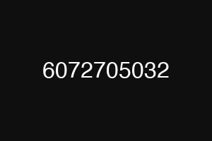 6072705032