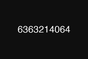 6363214064