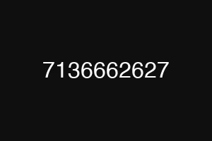 7136662627