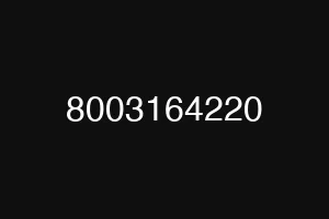 8003164220