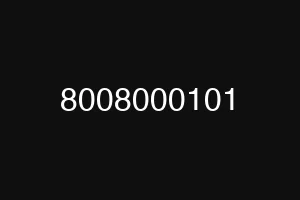 8008000101