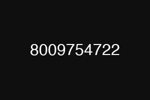 8009754722