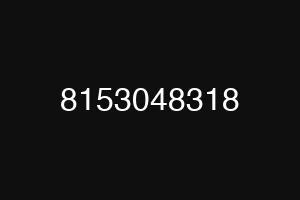 8153048318