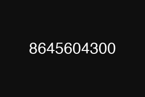 8645604300