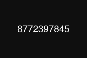 8772397845