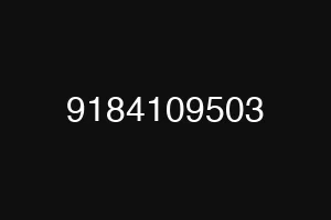 9184109503
